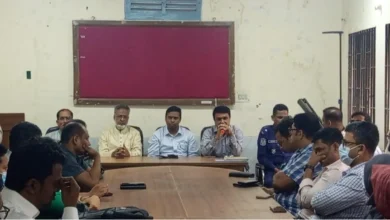 ভালুকা উপজেলা স্বাস্থ্য কমপ্লেক্সে কর্মকর্তা–কর্মচারীদের সাথে পরিচিতি ও মতবিনিময় সভা