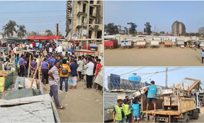 স্বরাষ্ট্র মন্ত্রীর নির্দেশ, সমুদ্রের বালিয়াড়ির অবৈধ স্থাপনা উচ্ছেদ অভিযান শুরু !