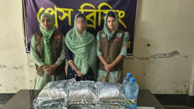 যশোরে বিপুল পরিমাণ আইসের কাঁচামালসহ নারী গ্রেপ্তার