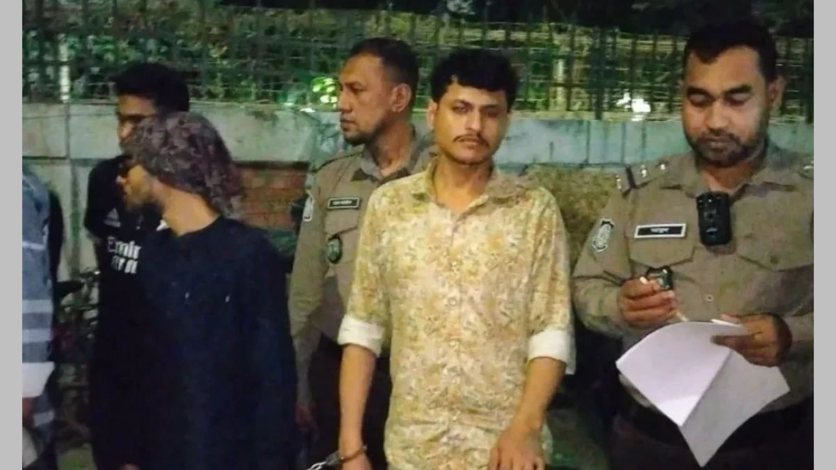 হাজারীবাগে পুলিশের সাঁড়াশি অভিযান: গ্রেপ্তার কিশোর গ্যাং সদস্য ও মাদক ব্যবসায়ী