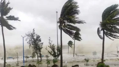 ৬০ কিলোমিটার বেগে ৪ অঞ্চলে ঝড়ের আভাস
