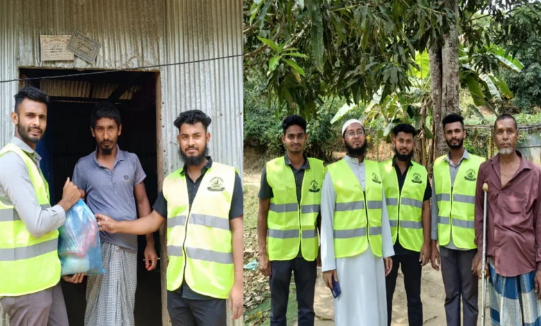ঈদকে সামনে রেখে দীঘিনালায় মধ্য বোয়ালখালী মানবিক যুব সমাজের উপহার বিতরণ
