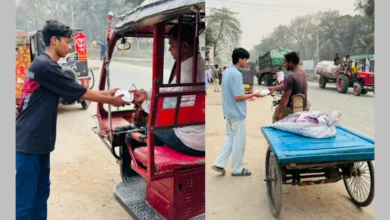 পঞ্চগড়ে উত্তরণের উদ্যোগে মাসব্যাপী পথচারীদের মাঝে ইফতার বিতরণ