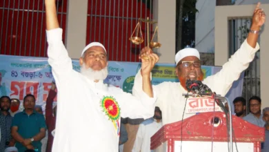 দিল্লির কথায় বিভক্তি সৃষ্টি না করে দাঁড়িপাল্লাকে বিজয়ী করুন
