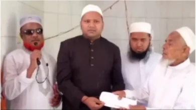 পাঁচবিবিতে মসজিদে লক্ষ টাকার ২টি এসি দিলেন মেয়র প্রার্থী শামীম