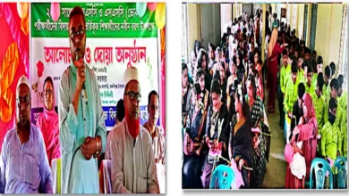 বকশিগঞ্জে এসএসসি পরীক্ষার্থীদের বিদায় ও নবীনদের বরণে উপলক্ষে আলোচনা সভা
