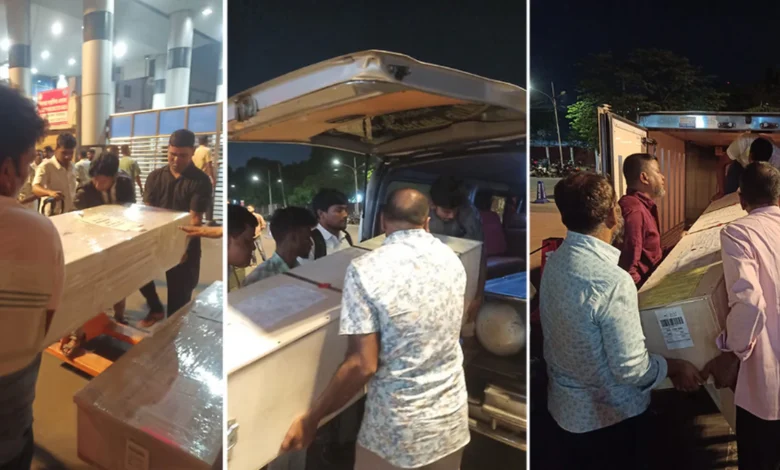 একদিনে ৩৪ প্রবাসীর মরদেহ দেশে: স্বজনদের আহাজারি