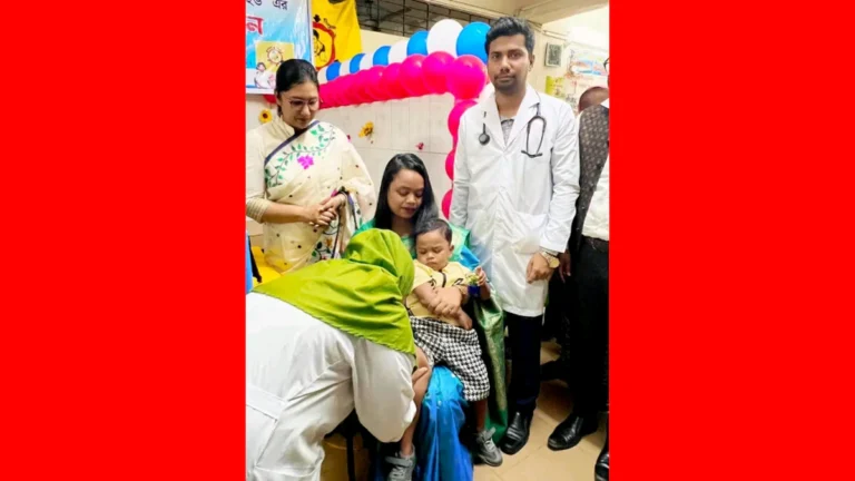 হাম-রুবেলা টিকাদান ক্যাম্পেইন ২০২৬-এর উদ্বোধন, শিশুস্বাস্থ্যে নতুন আশার আলো