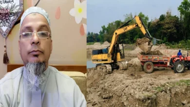 মুরাদনগরে ফসলি জমির মাটি কেটে বিক্রি, অভিযুক্ত জামায়াত নেতা