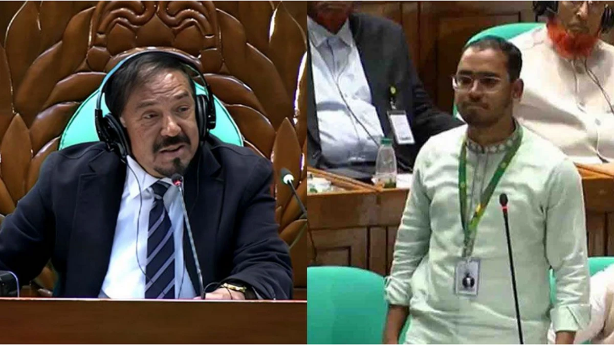 হান্নান মাসউদ, আপনি সরকারি দলে যোগ দিয়েছেন নাকি: স্পিকার