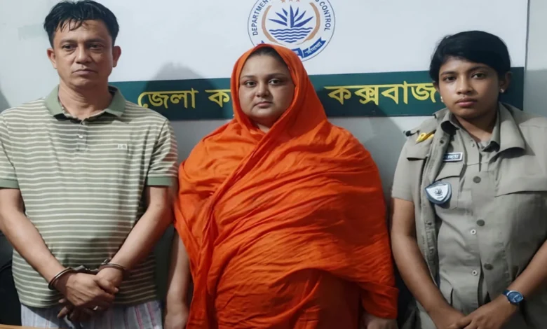 রোগী সেজে এম্বুল্যান্সে ইয়াবা পাচার কালে দম্পতি আটক