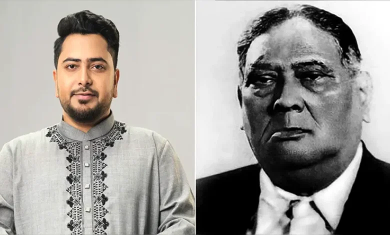 শেরে বাংলা ফজলুল হক অন্যায়ের বিরুদ্ধে আপসহীন সংগ্রামের প্রতীক: নাহিদ