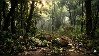 জঙ্গলে বাঘের থাবায় চার নারীর মৃত্যু