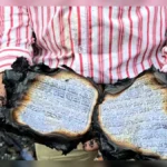 ভালুকায় ভয়াবহ অগ্নিকাণ্ডে পুড়ল ৭ বসতঘর, ছাইয়ের মধ্যেও অক্ষত কোরআনের হরফ