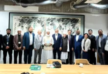 বিরোধীদলীয় নেতার সঙ্গে জাপানের নিপ্পন ফাউন্ডেশনের চেয়ারম্যানের সাক্ষাৎ