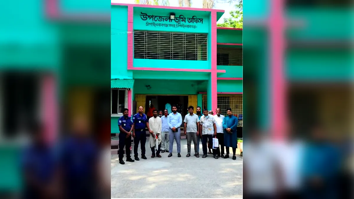 চাঁপাইনবাবগঞ্জে ভুয়া ওয়ারিশ সনদে নামজারির চেষ্টা একজনের কারাদণ্ড