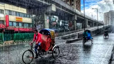 ঢাকায় বজ্রবৃষ্টির আগমন