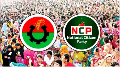 এনসিপির সমাবেশ ঘিরে বিএনপিতে উত্তেজনা