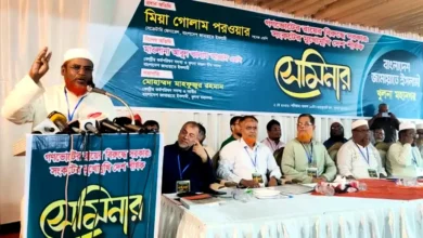 গণভোটের রায় অস্বীকার করে দেশকে সংকটে ঠেলছে সরকার: গোলাম পরওয়ার