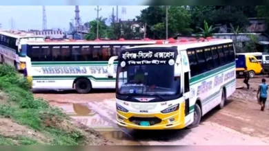 হবিগঞ্জে বাস শ্রমিকদের অবরোধে থমকে ঢাকা–সিলেট মহাসড়ক, আড়াই ঘণ্টা পর প্রত্যাহার