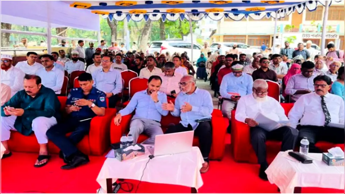 যশোরে তিন দিনব্যাপী ভূমিসেবা মেলা শুরু: ঘরে বসেই মিলছে সেবা