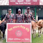 কুড়িগ্রাম সীমান্তে বিজিবির কড়া নজরদারি: মাসে ১.৭১ কোটি টাকার পণ্য-মাদক জব্দ