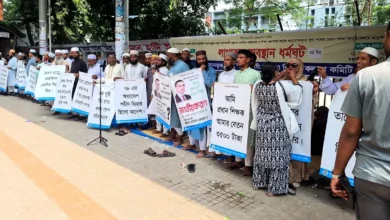 ঈদের দিন প্রধানমন্ত্রীর বাসভবন অভিমুখে পদযাত্রার ঘোষণা মাদ্রাসা শিক্ষকদের