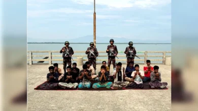 মায়ানমারে আটক ১৪ জেলেকে ফিরিয়ে আনলো বিজিবি