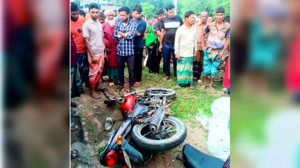 মহাসড়কে কাভার্ড ভ্যানের ধাক্কায় ২ মোটরসাইকেল আরোহী নিহত