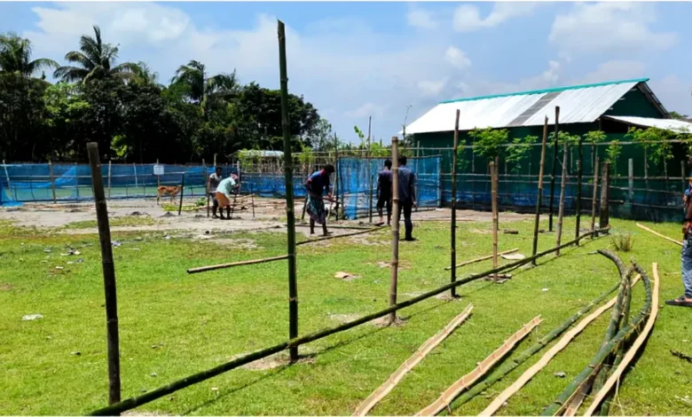 মোংলায় জমি দখলকে কেন্দ্র করে এলাকায় উত্তেজনা