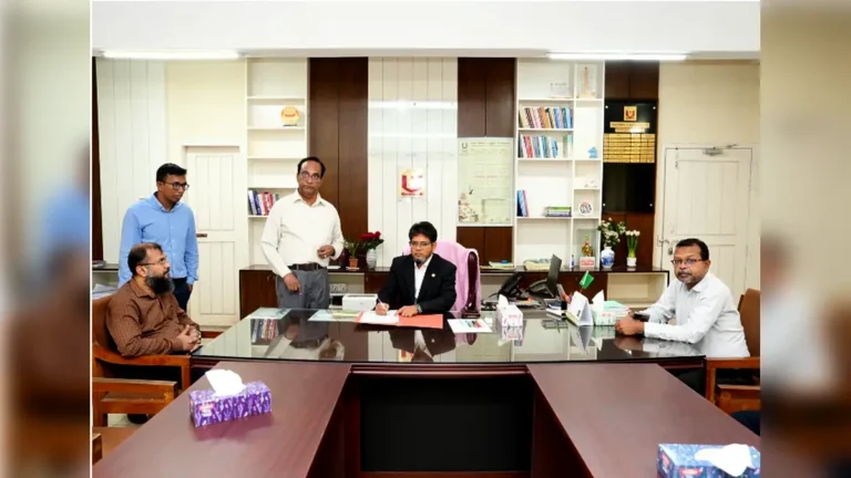 পাবিপ্রবিতে নতুন উপাচার্যের যোগদান