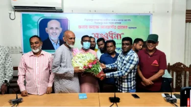 পিরোজপুর প্রেসক্লাবের সাবেক সভাপতি ও জেলা পরিষদ প্রশাসক অধ্যক্ষ আলমগীর হোসেন