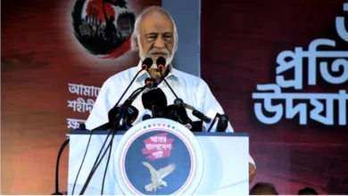 এবি পার্টির জন্ম প্রতিবাদ থেকে, বললেন মঈন খান