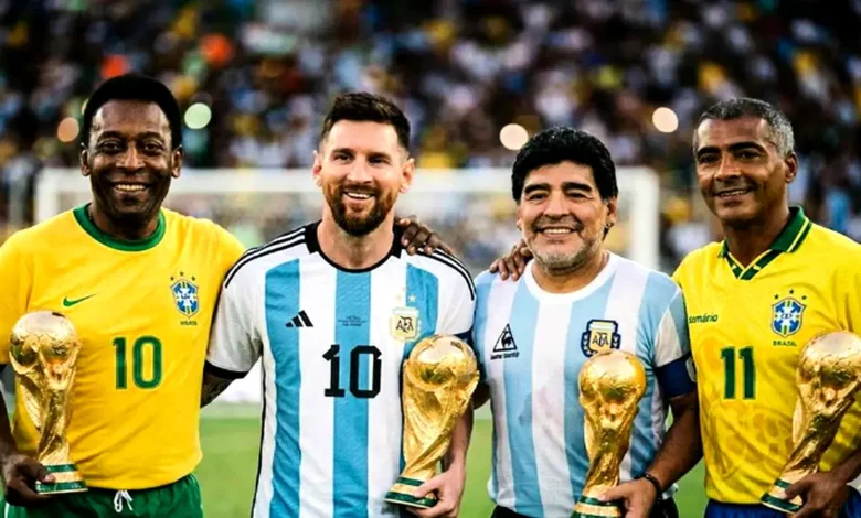 রোমারিওর মতে সেরা চার ফুটবলার, রোনালদো ও জিদান বাদ
