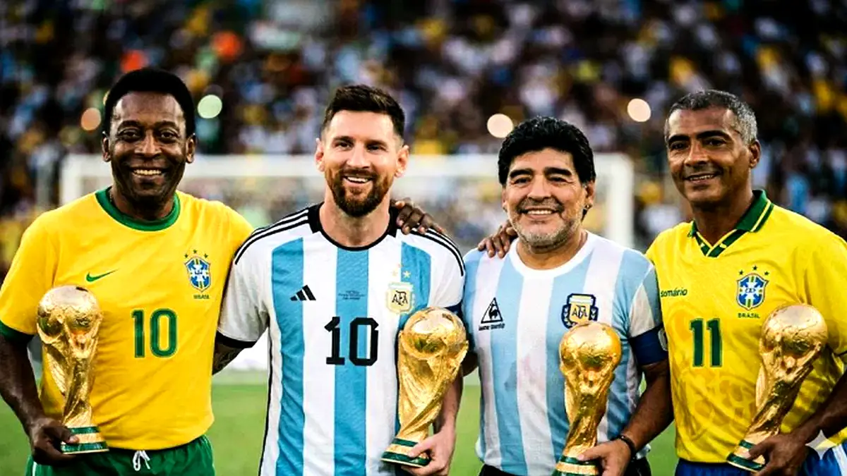 রোমারিওর মতে সেরা চার ফুটবলার, রোনালদো ও জিদান বাদ