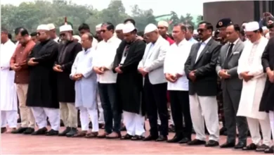 সাবেক প্রতিমন্ত্রী মিজানুর রহমান সিনহার জানাজা: অংশ নিলেন প্রধানমন্ত্রী