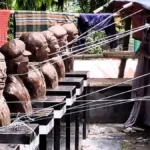 সাত বীরশ্রেষ্ঠের ভাস্কর্য গলায় দড়ি বেঁধে প্রশাসন মেলা চালাচ্ছে, লুঙ্গিও শুকাচ্ছে