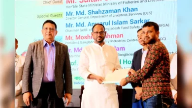 সেফ ফুড অ্যাওয়ার্ড ২০২৬ পেলেন সাপাহারের সোহেল রানা