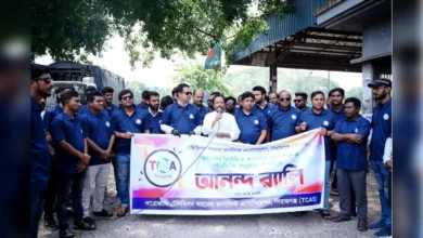 সিরাজগঞ্জে নবগঠিত টেলিভিশন ক্যামেরা জার্নালিষ্টদের পরিচিতি সভা উপলক্ষে আনন্দ র্যালি অনুষ্ঠিত
