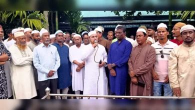 সলঙ্গা থানা বিএনপি নেতা ফজলার রহমানের দাফন সম্পূর্ণ,দুই এমপির শোক প্রকাশ