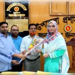 নবাগত উপজেলা নির্বাহী কর্মকর্তাকে তালা টেকনিক্যাল এন্ড বিএম কলেজের পক্ষ থেকে সম্বর্ধনা প্রদান!