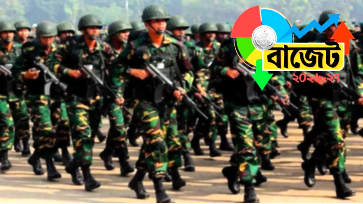 ২০২৬-২৭ অর্থবছর: প্রতিরক্ষা খাতে বরাদ্দ বাড়ছে ১ হাজার ৫৯৩ কোটি টাকা