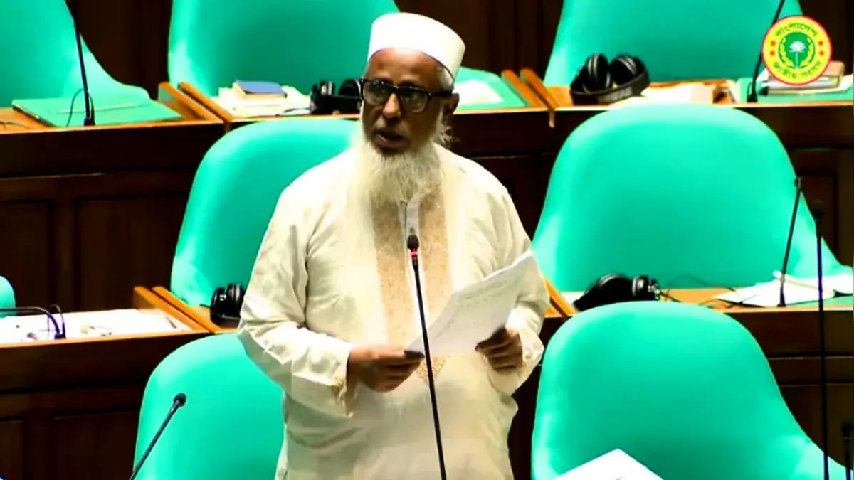 আ.লীগের জায়গা আছে, বিএনপি-জামায়াতের যাওয়ার জায়গা নেই: সংসদে জামায়াত এমপি