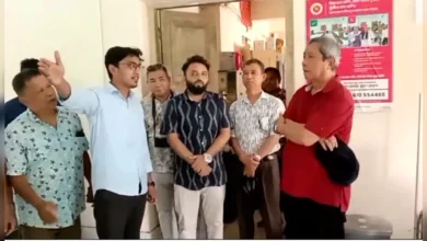 বাঘাইছড়ি স্বাস্থ্য কমপ্লেক্সে রাঙ্গামাটি চেয়ারম্যানের পরিদর্শন