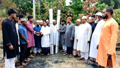 বাঘাইছড়ি অগ্নিকাণ্ডে ক্ষতিগ্রস্ত পরিবারে স্বেচ্ছাসেবক নেতা নূরউদ্দিন রাজু