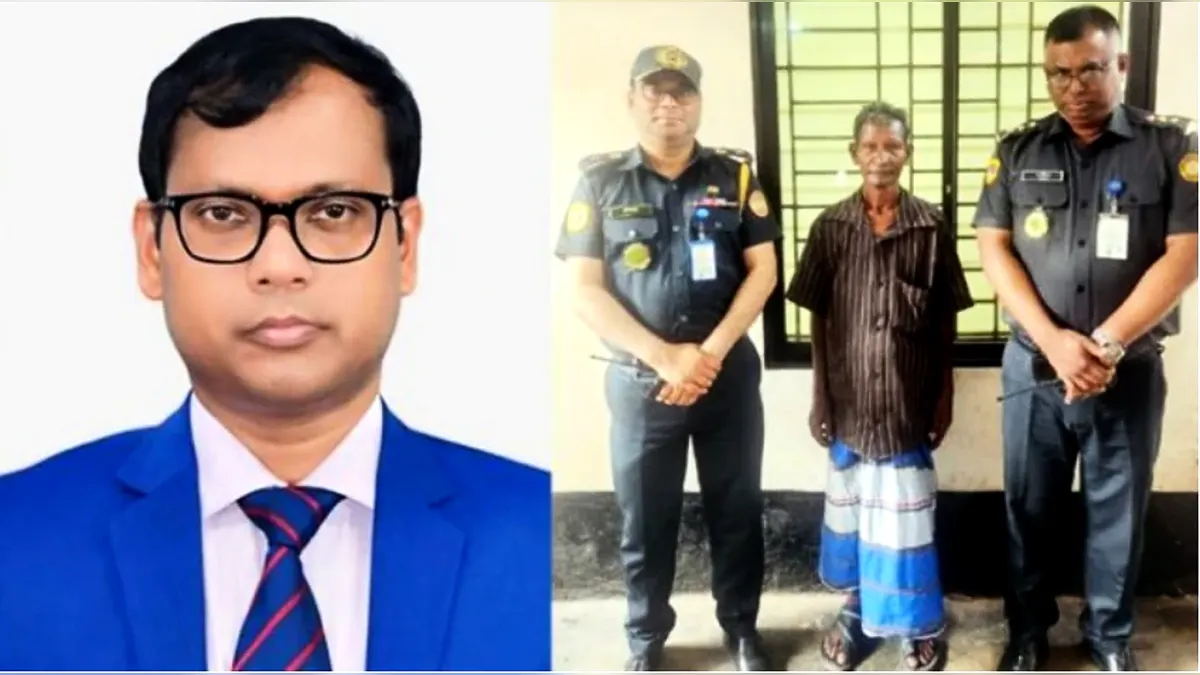 বিদায়ের আগে চা-শ্রমিককে কারামুক্ত করলেন ডিসি সারওয়ার