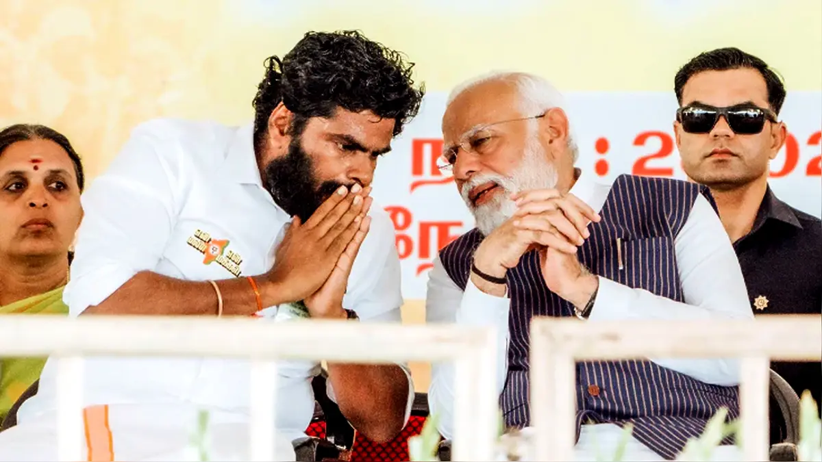 বিজেপি থেকে পদত্যাগ করলেন তামিলনাড়ুর সিংহাম খ্যাত আন্নামালাই
