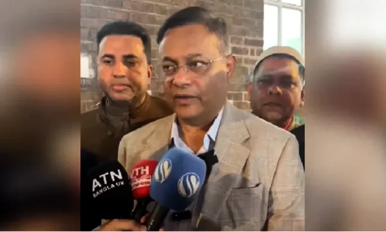 বর্তমান সরকার আওয়ামী লীগের লাশকেও ভয় পায়: হাছান মাহমুদ
