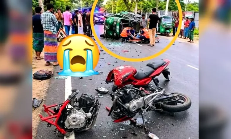 ছেলের কান্নাকাটিতে বাবা কিনে দিল বাইক, দুদিন পরেই সড়ক দুর্ঘটনায় ছেলের মৃ’ত্যু