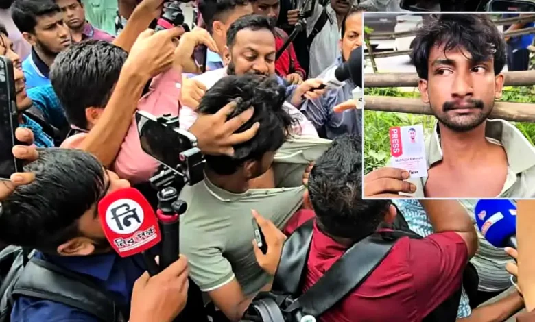 ধানমন্ডিতে ‘আ. লীগের দোসর’ আখ্যা দিয়ে সাংবাদিকের উপর জামায়াতের হামলা